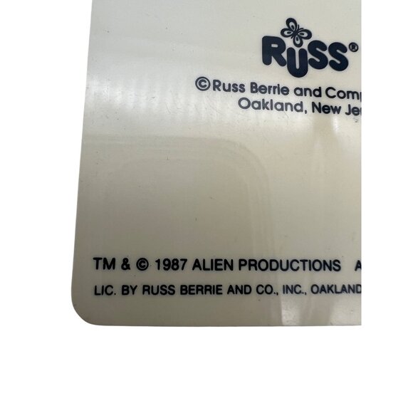 Vintage 1987 ALF Rock N Roll Alien Keychain By Russ Berrie TV Show Promo - Picture 4 of 5